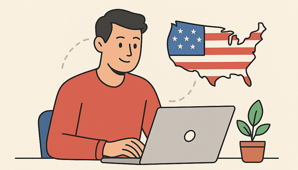 Cover Image for How to Work Remotely for US Companies (From Abroad)